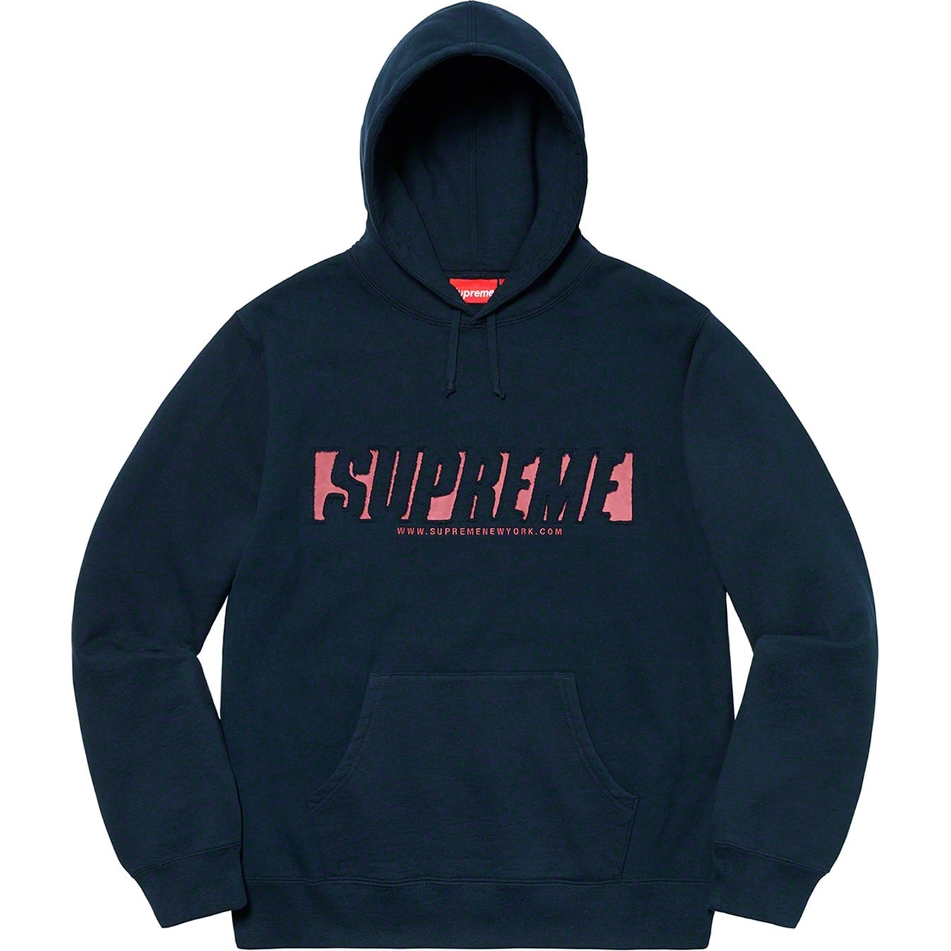Reflective Cutout Hooded Sweatshirt view 7